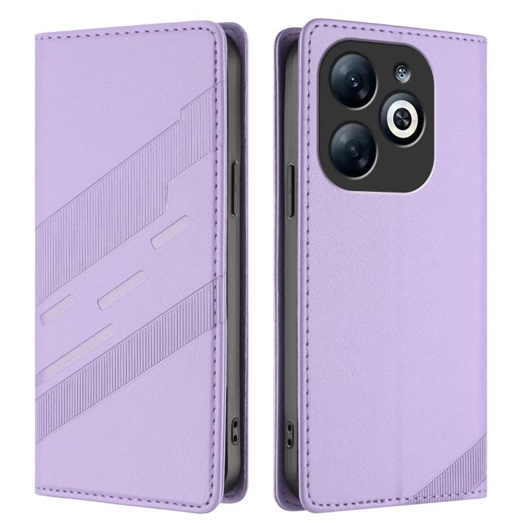 For Infinix Smart 8 Pro Embossed Multi-functional Wallet Retro Leather Phone Case