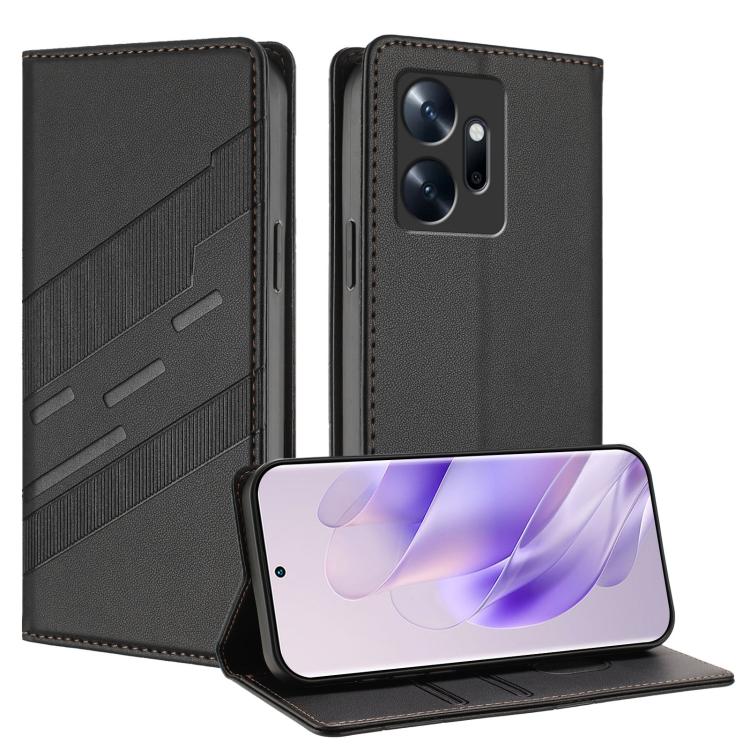 For Infinix Zero 20 Embossed Multi-functional Wallet Retro Leather Phone Case