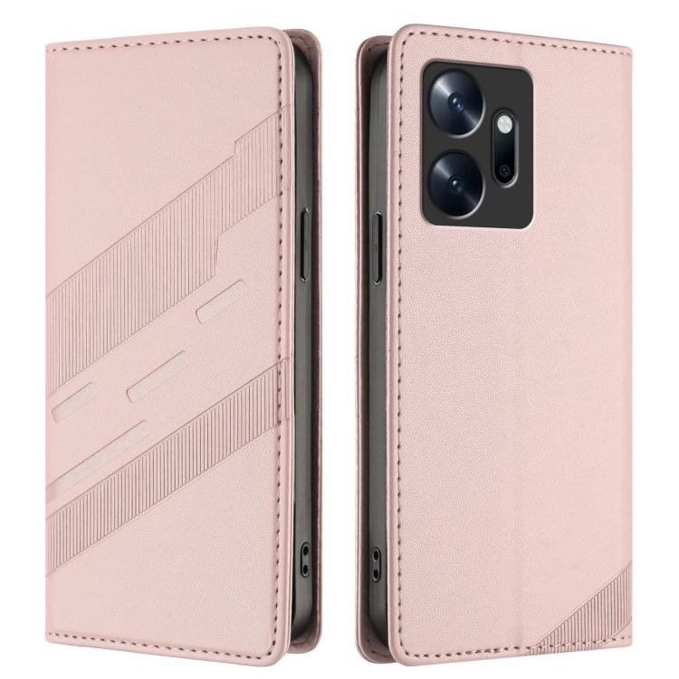 For Infinix Zero 20 Embossed Multi-functional Wallet Retro Leather Phone Case