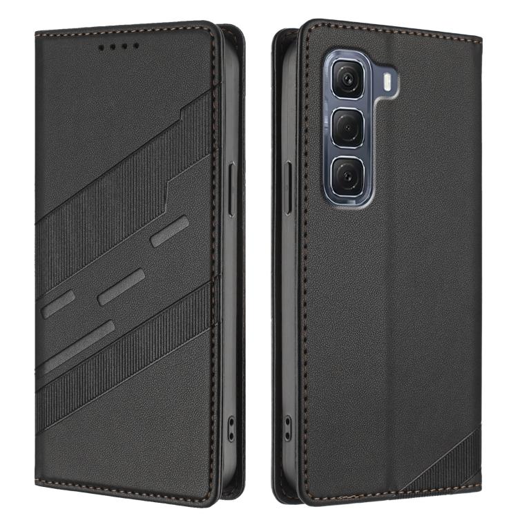 For Infinix Hot 60 Pro+ 4G Embossed Multi-functional Wallet Retro Leather Phone Case