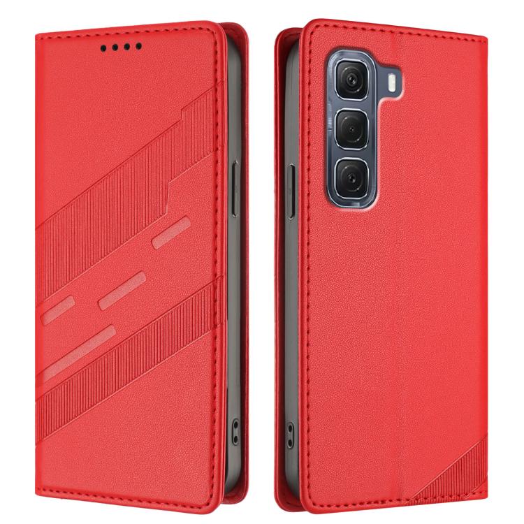 For Infinix Hot 60 Pro+ 4G Embossed Multi-functional Wallet Retro Leather Phone Case