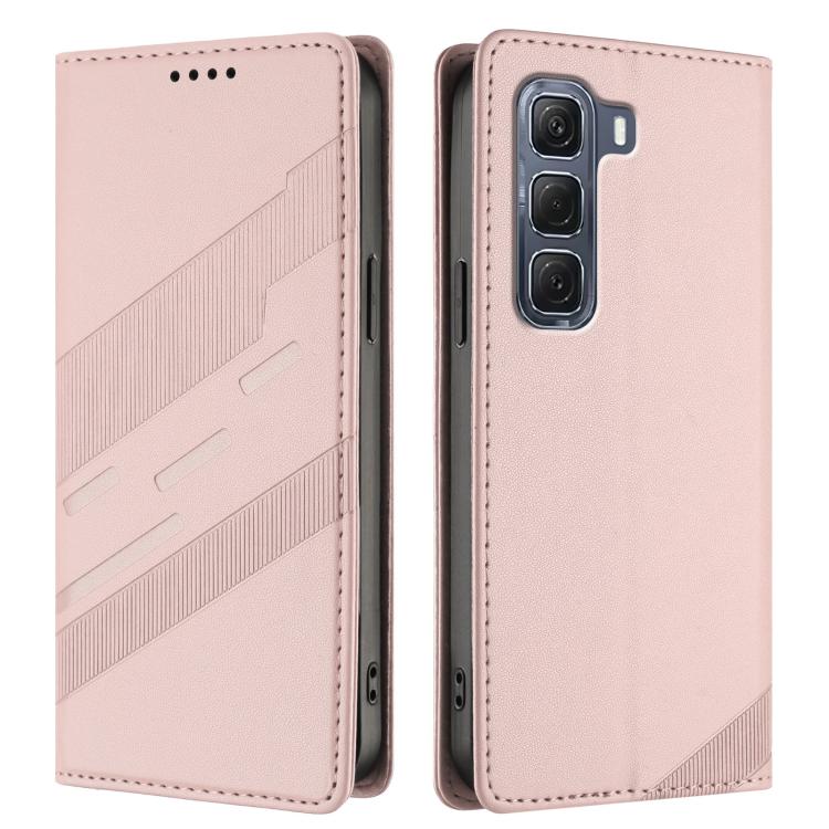 For Infinix Hot 60 Pro+ 4G Embossed Multi-functional Wallet Retro Leather Phone Case