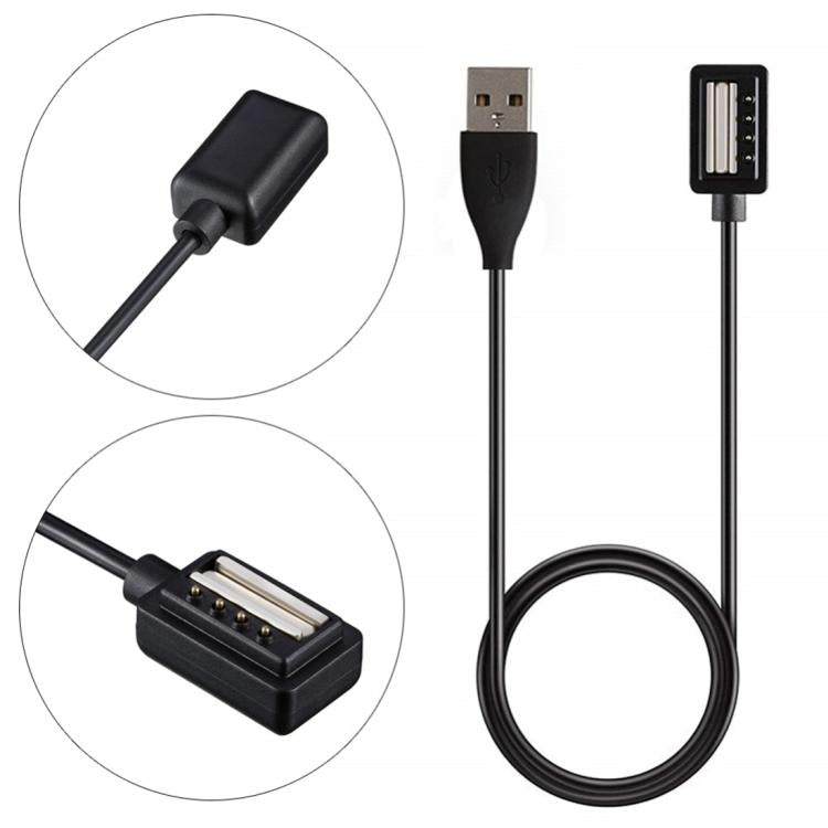 For Suunto Spartan Sport / Sunnto 9 xDfind USB Port Smart Watch Charging Cable, Length: 1m - Black