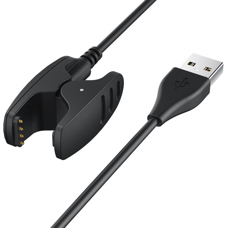 For Suunto 5 / Suunto 3 Fitness xDfind USB Port Watch Charging Clip Watch Charger, Length: 1m - Black