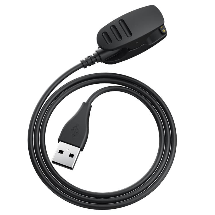 For Suunto 5 / Suunto 3 Fitness xDfind USB Port Watch Charging Clip Watch Charger, Length: 1m - Black