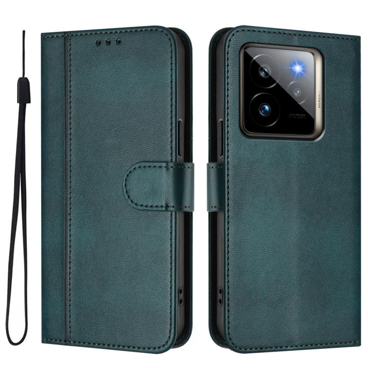 For Realme GT 7 Pro / GT7 Pro Racing Line Splicing Buckle Retro Leather Phone Case