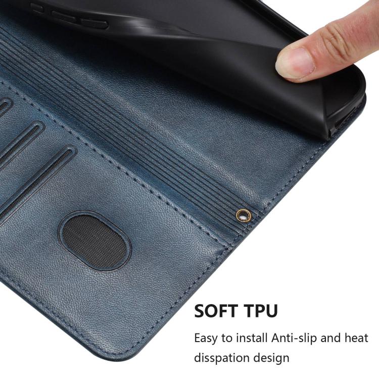 For Realme P4 5G Line Splicing Buckle Retro Leather Phone Case