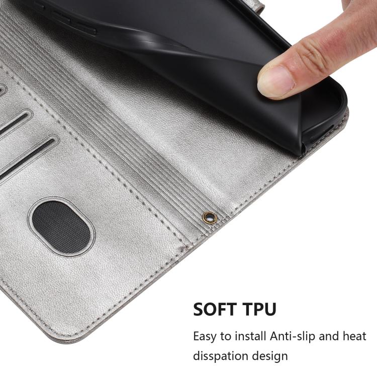 For Realme C83 5G India Line Splicing Buckle Retro Leather Phone Case