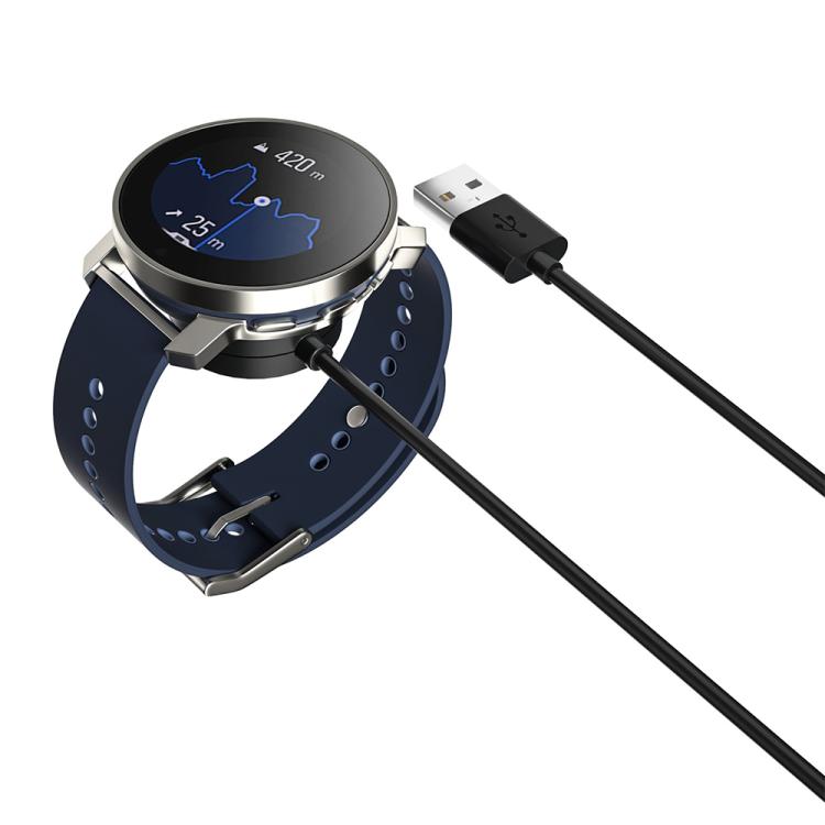 For Suunto 9 Peak xDfind USB Port Magnetic Watch Charging Cable, Length: 1m - Black