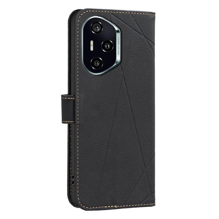For Honor 300 Pro 5G / 300 Ultra 5G Geometric Pattern RFID Leather Phone Case