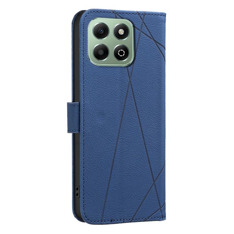 For Honor X6B Geometric Pattern RFID Leather Phone Case