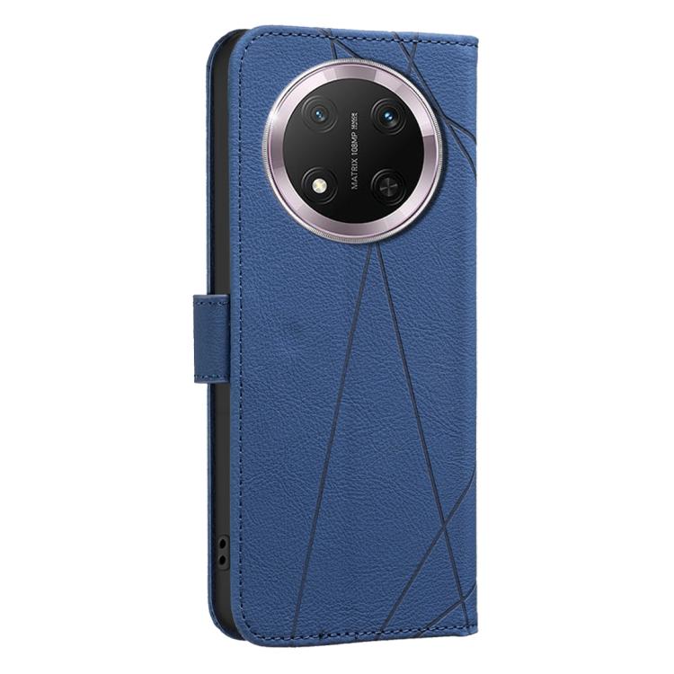 For Honor X9C 5G / Magic7 Lite Geometric Pattern RFID Leather Phone Case