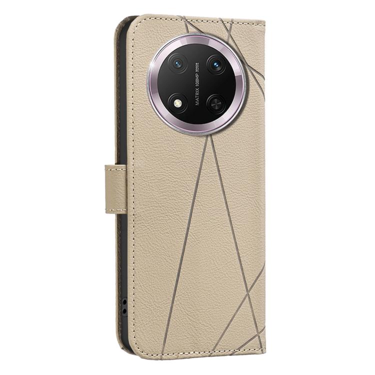 For Honor X9C 5G / Magic7 Lite Geometric Pattern RFID Leather Phone Case