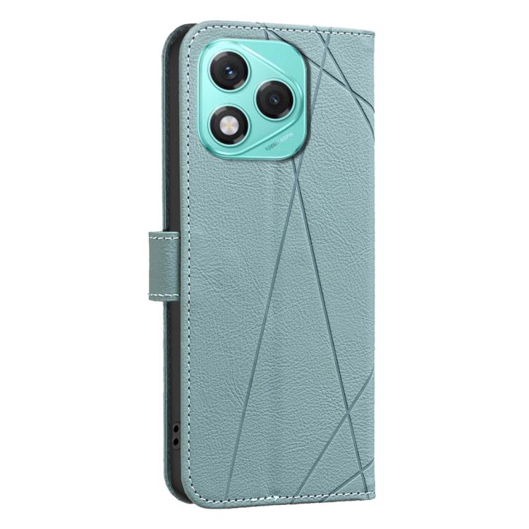For Honor 400 Lite Global Geometric Pattern RFID Leather Phone Case