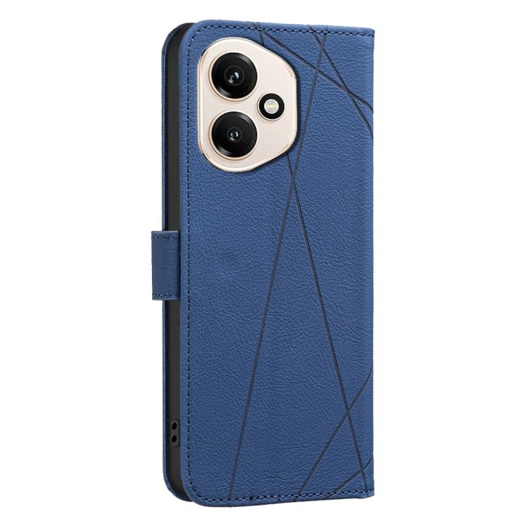 For Honor 400 Global 156.5mm Geometric Pattern RFID Leather Phone Case