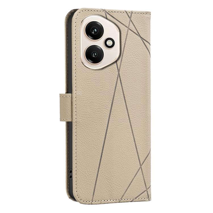 For Honor 400 Global 156.5mm Geometric Pattern RFID Leather Phone Case
