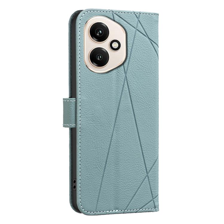 For Honor 400 Global 156.5mm Geometric Pattern RFID Leather Phone Case