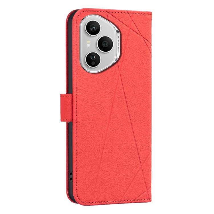 For Honor 400 Pro Global 160.8mm Geometric Pattern RFID Leather Phone Case