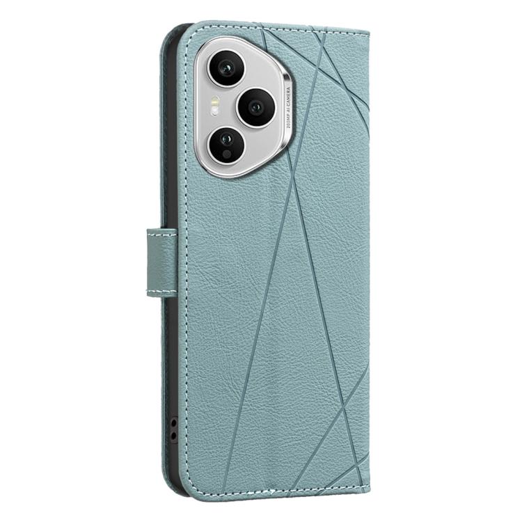 For Honor 400 Pro Global 160.8mm Geometric Pattern RFID Leather Phone Case