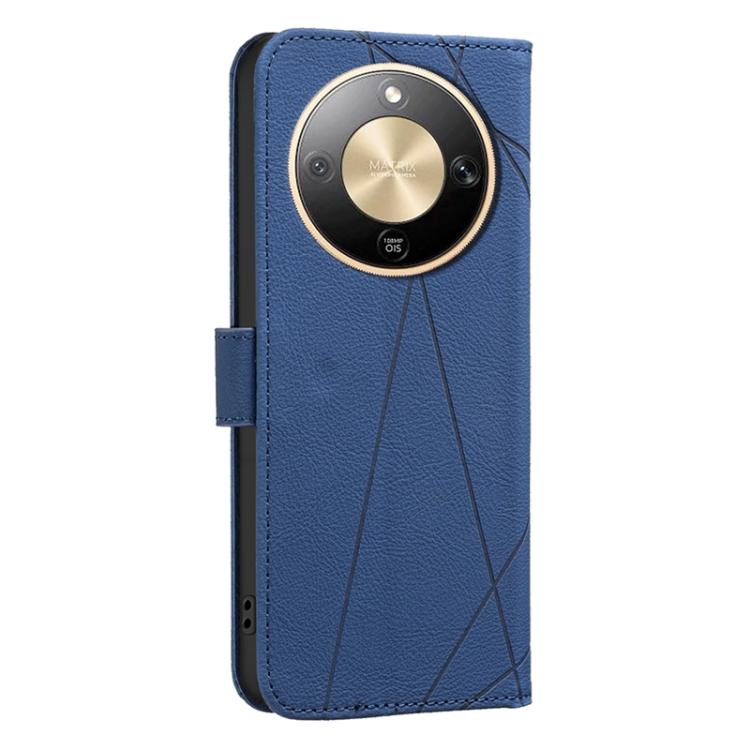 For Honor X9d 5G / X70 5G Geometric Pattern RFID Leather Phone Case