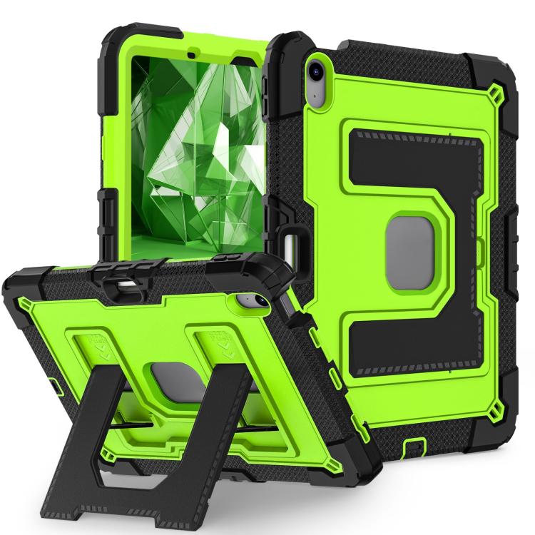 For iPad mini 6 2021 / mini 2024 Big Holder Silicone Hydric PC Tablet Case with Shoulder Strap