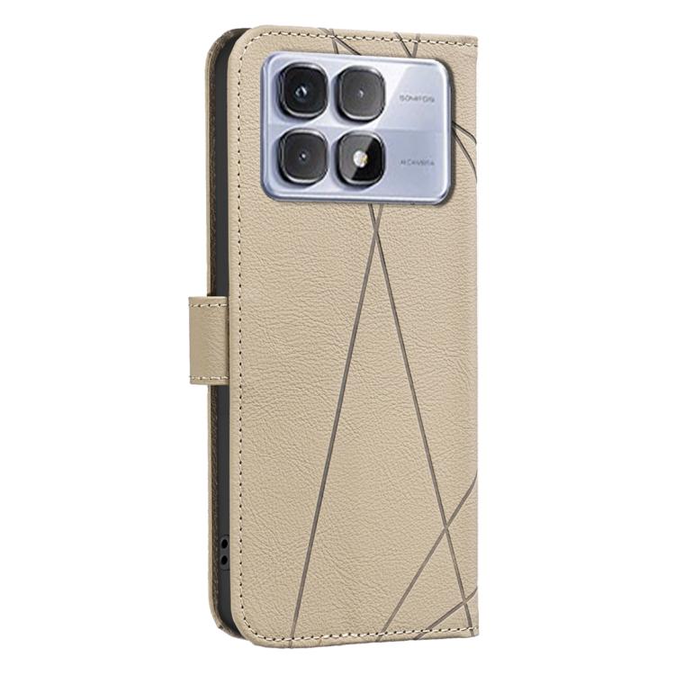 For Redmi K70 / K70 Pro Geometric Pattern RFID Leather Phone Case