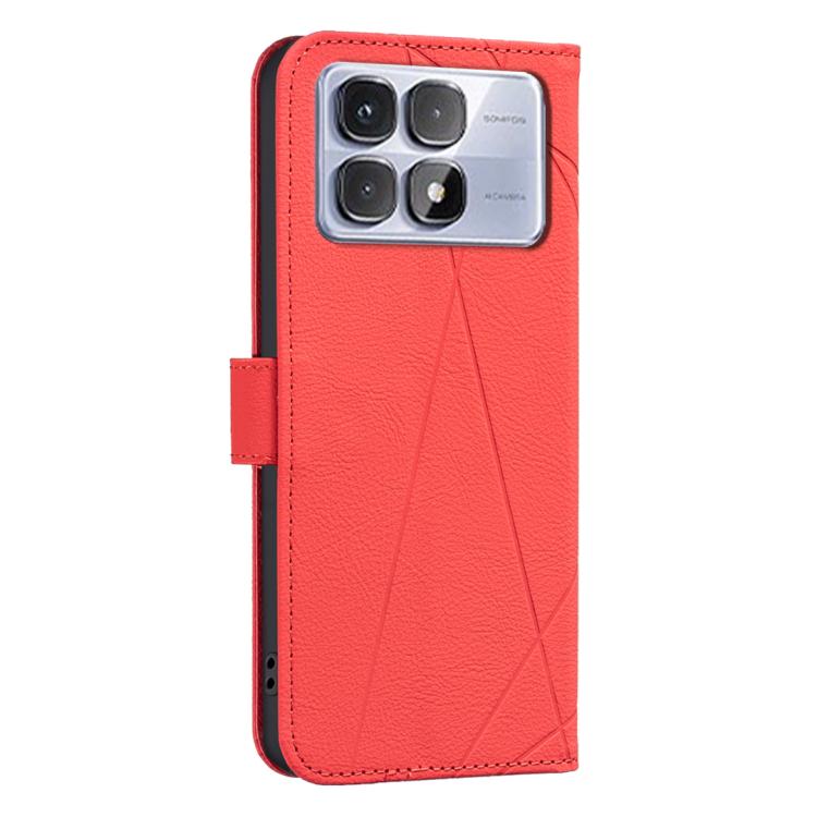 For Redmi K70 / K70 Pro Geometric Pattern RFID Leather Phone Case