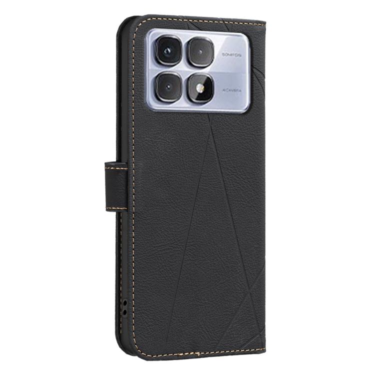 For Redmi K70 / K70 Pro Geometric Pattern RFID Leather Phone Case