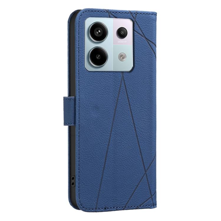 For Redmi Note 13 Pro 5G Geometric Pattern RFID Leather Phone Case