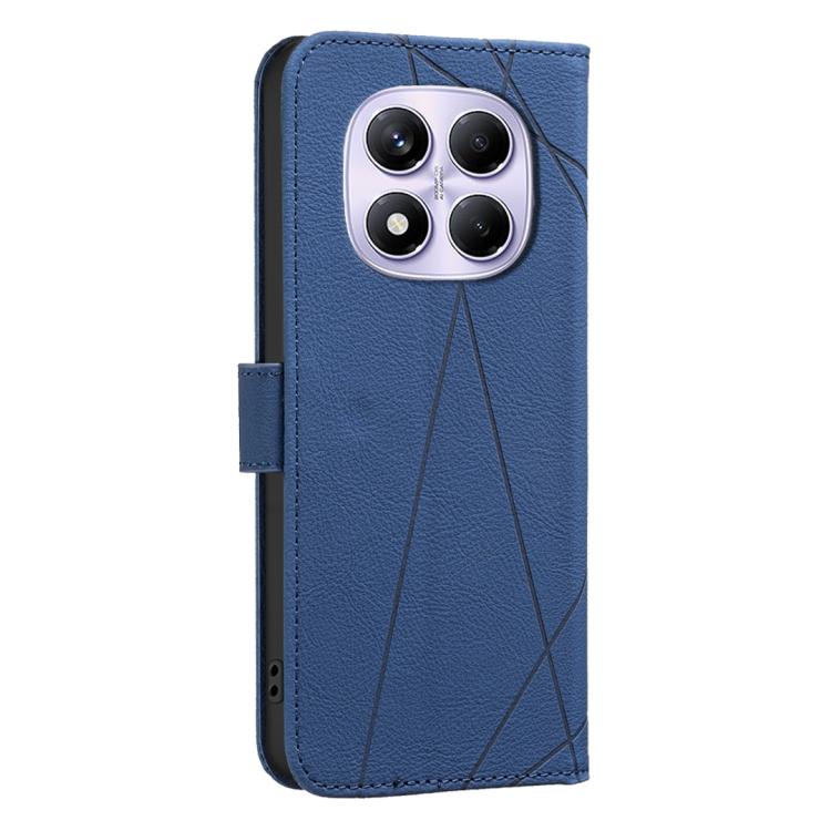 For Redmi Note 14 Pro 4G Geometric Pattern RFID Leather Phone Case