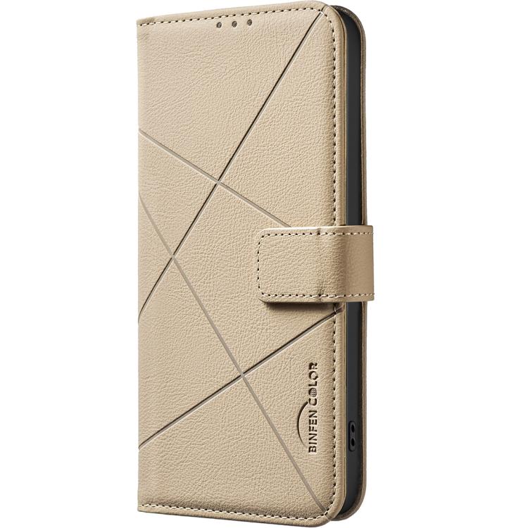 For Redmi 15C 5G / 4G EU 173mm Geometric Pattern RFID Leather Phone Case