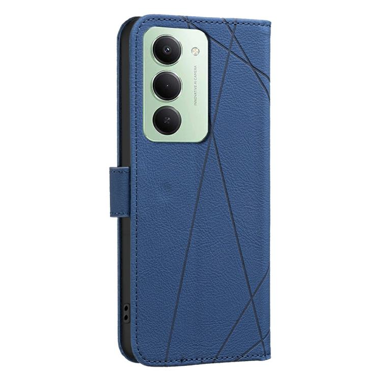 For Redmi 15 5G Global / 15 4G SEA 169.5mm Geometric Pattern RFID Leather Phone Case