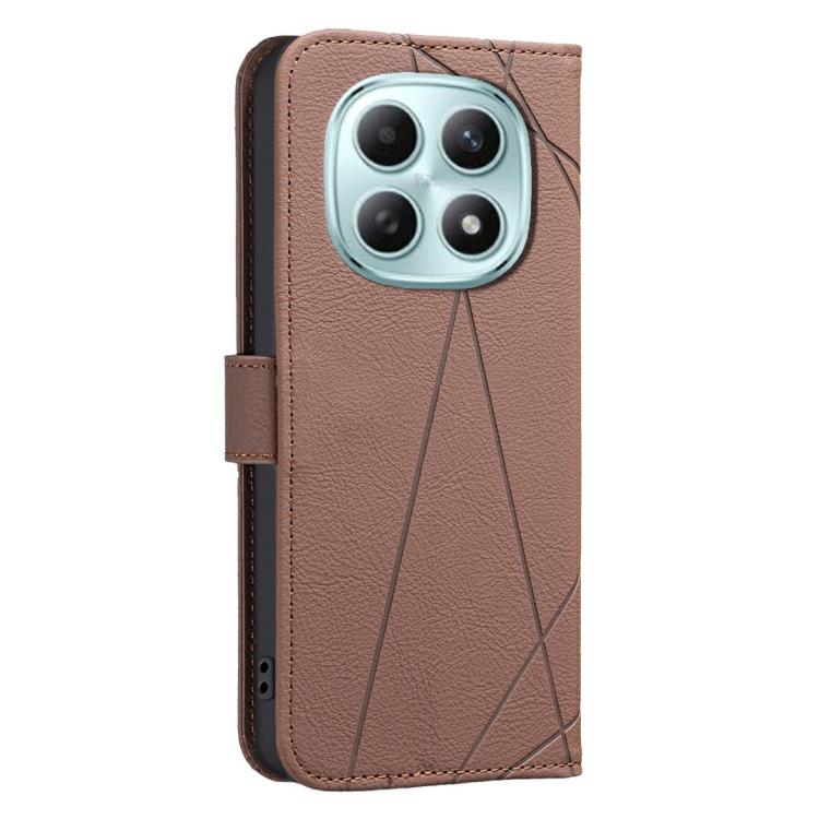 For Redmi Note 15 Pro 4G Global 163.2mm Geometric Pattern RFID Leather Phone Case