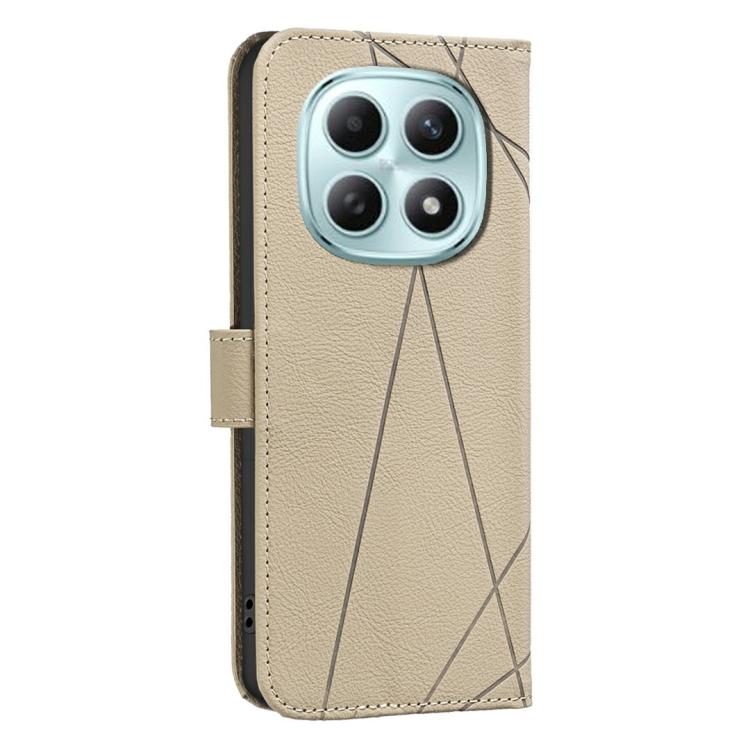 For Redmi Note 15 Pro 4G Global 163.2mm Geometric Pattern RFID Leather Phone Case