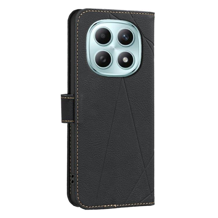 For Redmi Note 15 Pro 4G Global 163.2mm Geometric Pattern RFID Leather Phone Case