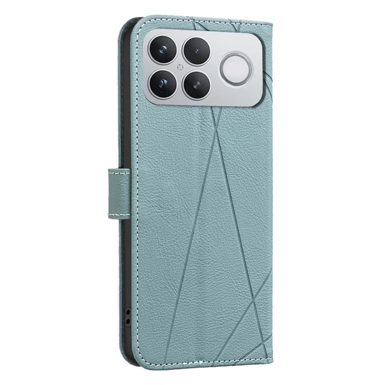For Redmi K90 Pro Max/Poco F8 Ultra Geometric Pattern RFID Leather Phone Case