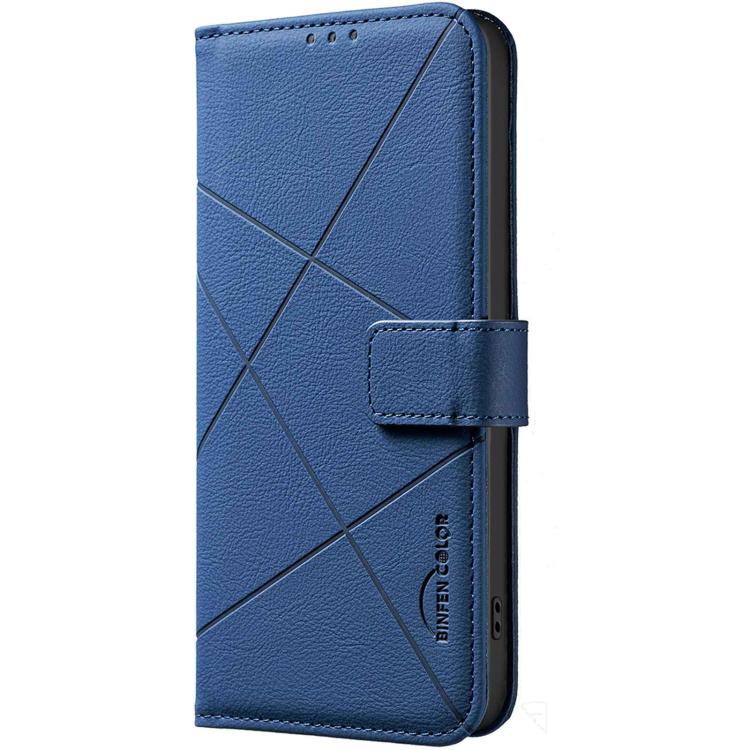 For Redmi 15a 5G Geometric Pattern RFID Leather Phone Case