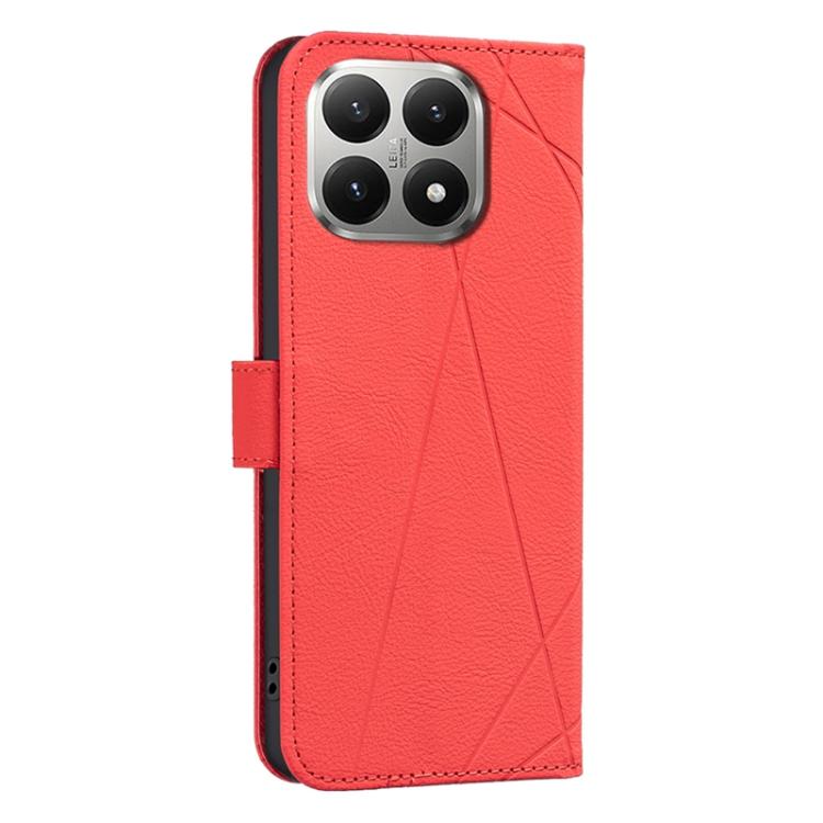 For Xiaomi 15T 5G Geometric Pattern RFID Leather Phone Case