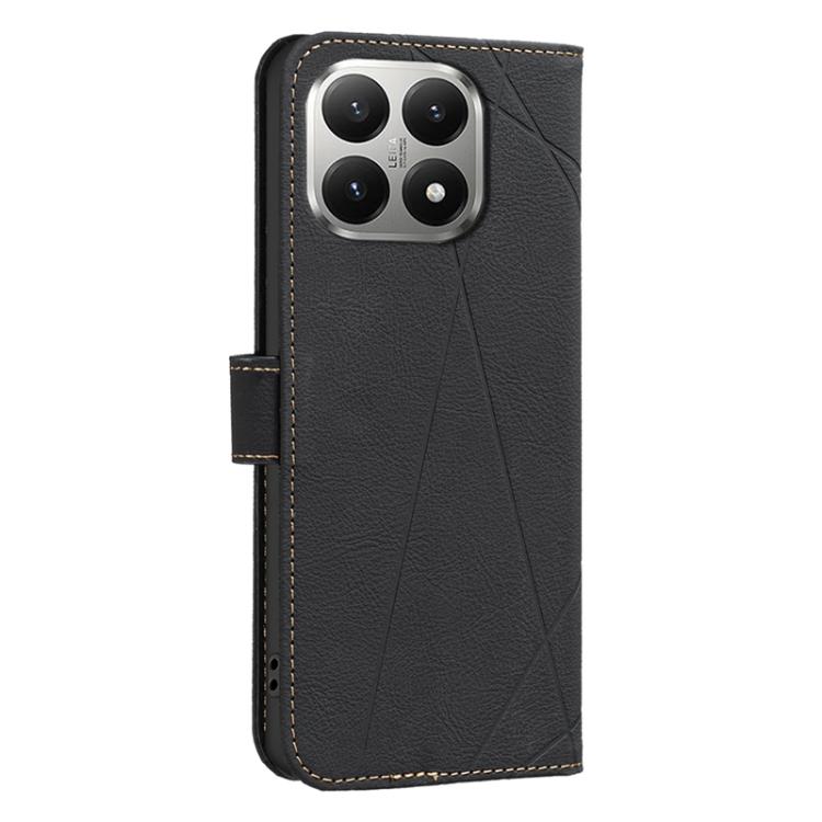 For Xiaomi 15T 5G Geometric Pattern RFID Leather Phone Case