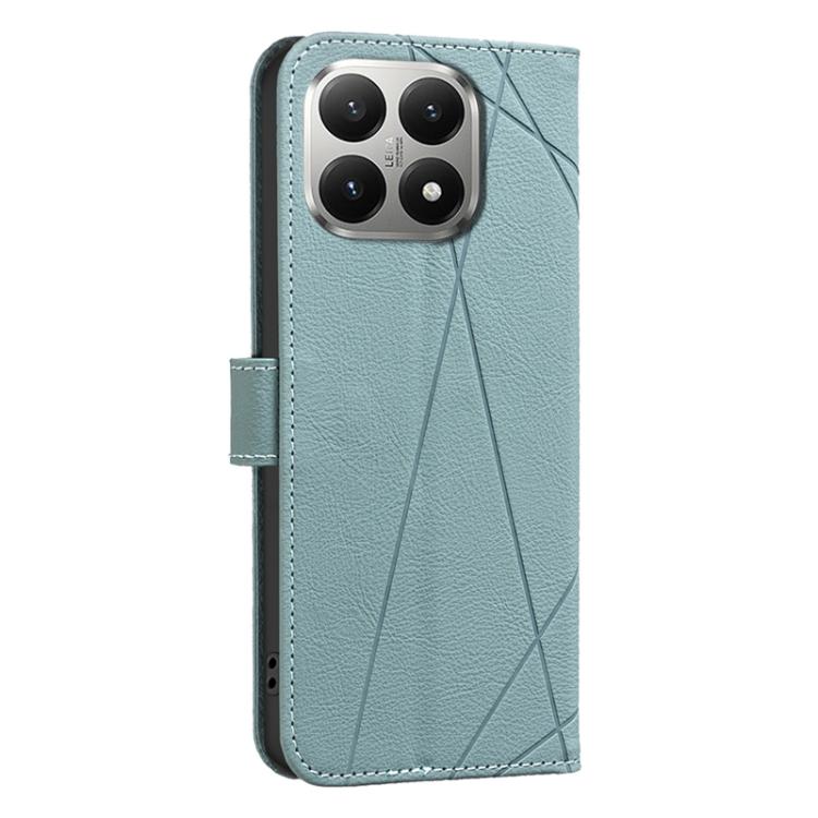 For Xiaomi 15T 5G Geometric Pattern RFID Leather Phone Case