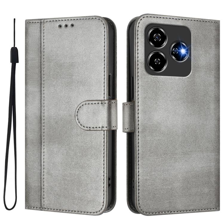 For ZTE Blade V60 4G / Axon 60 4G Line Splicing Buckle Retro Leather Phone Case