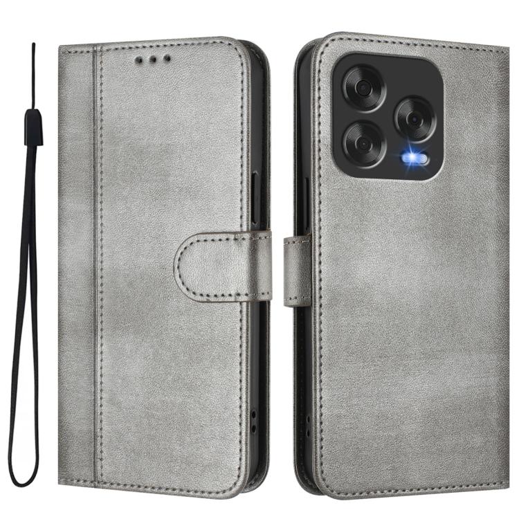 For ZTE Blade V70 Vita / Nubia V70 Design Line Splicing Buckle Retro Leather Phone Case