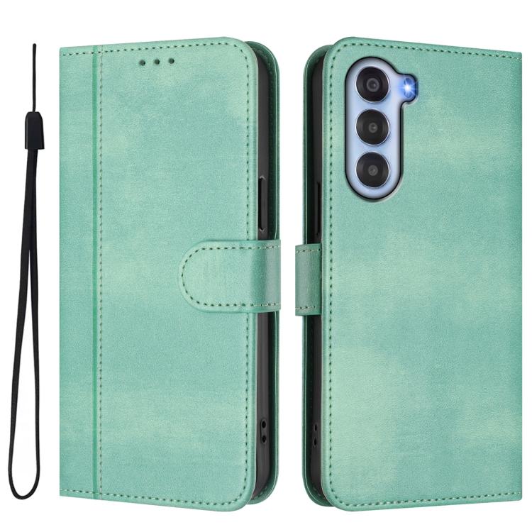 For ZTE Nubia S 5G A403ZT Line Splicing Buckle Retro Leather Phone Case