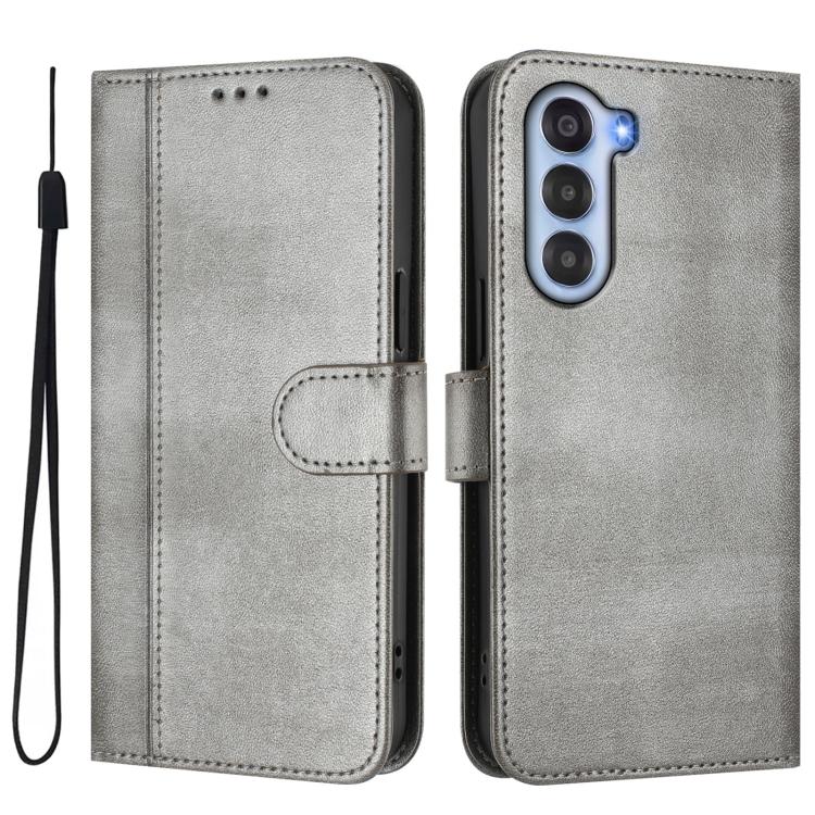 For ZTE Nubia S 5G A403ZT Line Splicing Buckle Retro Leather Phone Case