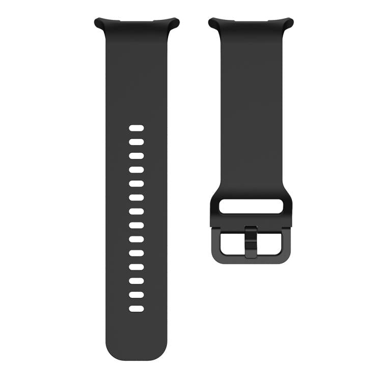 For Samsung Galaxy Watch Ultra 47mm / Ultra 2025 Solid Color Colorful Buckle Silicone Watch Band
