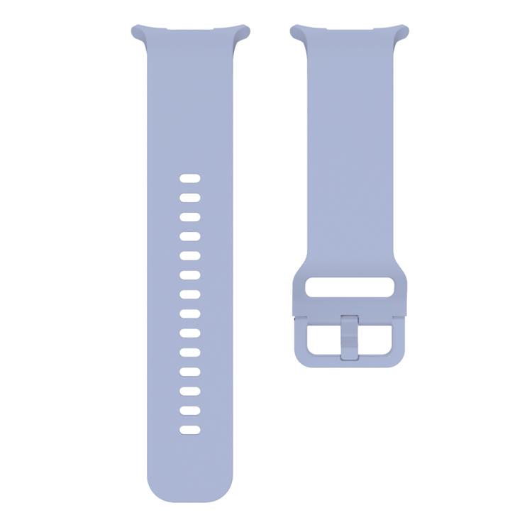 For Samsung Galaxy Watch Ultra 47mm / Ultra 2025 Solid Color Colorful Buckle Silicone Watch Band