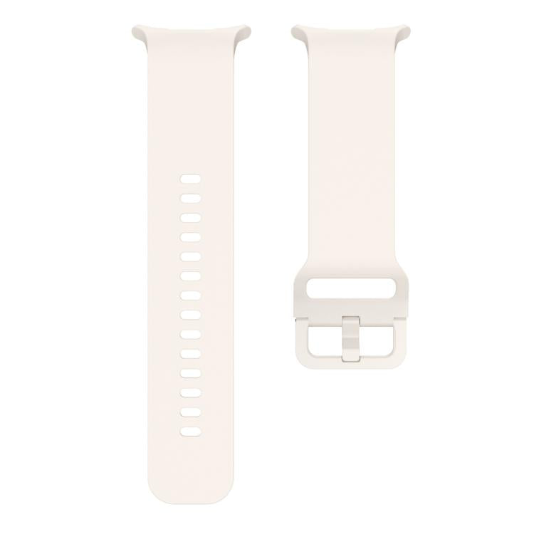 For Samsung Galaxy Watch Ultra 47mm / Ultra 2025 Solid Color Colorful Buckle Silicone Watch Band