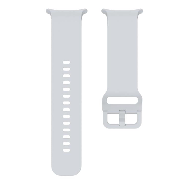 For Samsung Galaxy Watch Ultra 47mm / Ultra 2025 Solid Color Colorful Buckle Silicone Watch Band