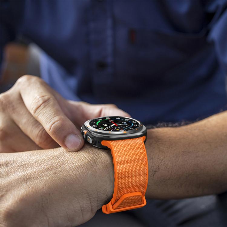 For Samsung Galaxy Watch Ultra 47mm / Ultra 2025 Solid Color Sports Silicone Watch Band