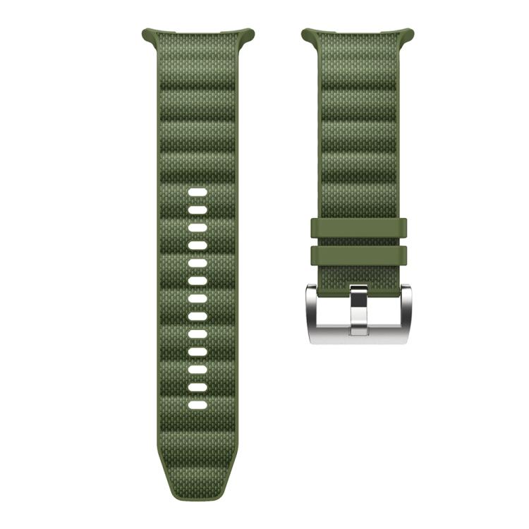 For Samsung Galaxy Watch Ultra 47mm / Ultra 2025 Solid Color Sports Silicone Watch Band